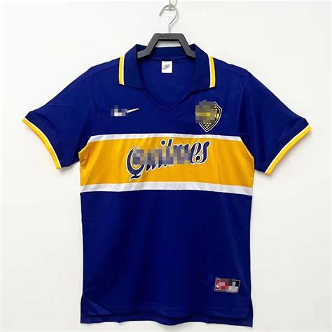 Camiseta Boca Junior Home Retro Futboloo