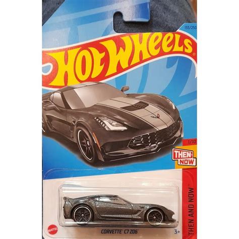 Hot Wheels Then And Now Corvette C7 Z06 Universo Hot Wheels