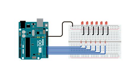 For Loop Iteration Aka The Knight Rider Arduino Documentation