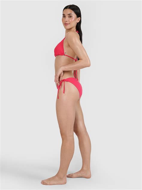 Góra od bikini damska różowa 4F Odzież obuwie i akcesoria sportowe