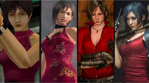 EVOLUTION OF ADA WONG S RED DRESS In Resident Evil Games Then Vs Now