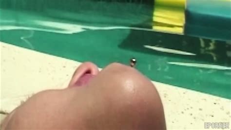 Stunning Lesbian Girls In Pool