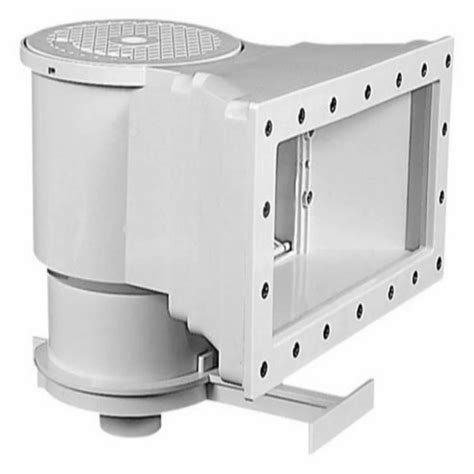 pooltec white swimming pool skimmer  cleaning purpose