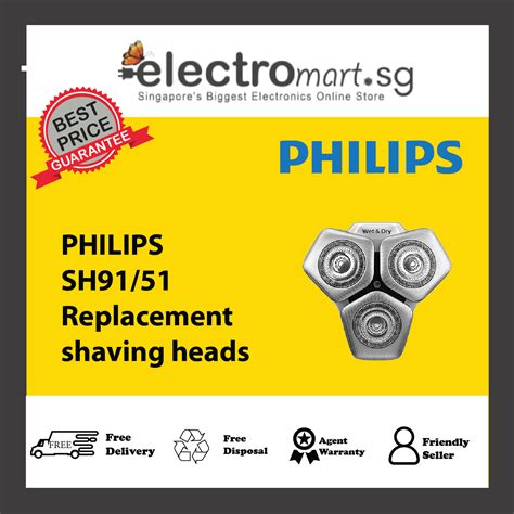 PHILIPS SH91/51 Replacement shaving heads