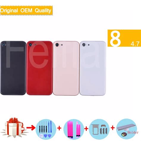10pcs New Rear Body For Apple Iphone 8 8G Back Housing Cover Original ...