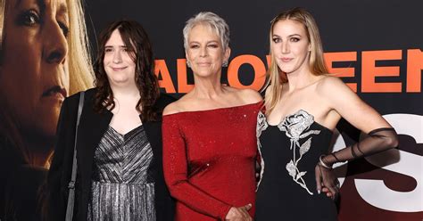 Jamie Lee Curtis: Rare appearance: She proudly shows her daughters
