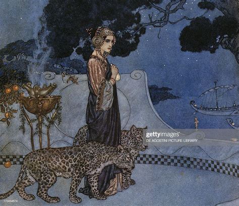 News Photo Circe By Edmund Dulac Lithograph England 20th Art