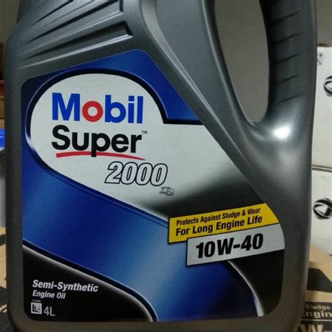 Jual Mobil Super 2000 10w/40 galon 4 liter | Shopee Indonesia