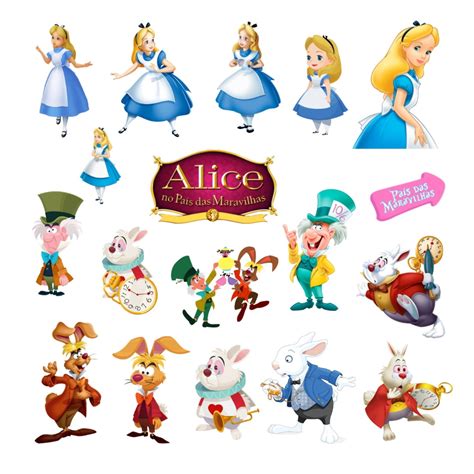 Alice Nos País Das Maravilhas Personagens
