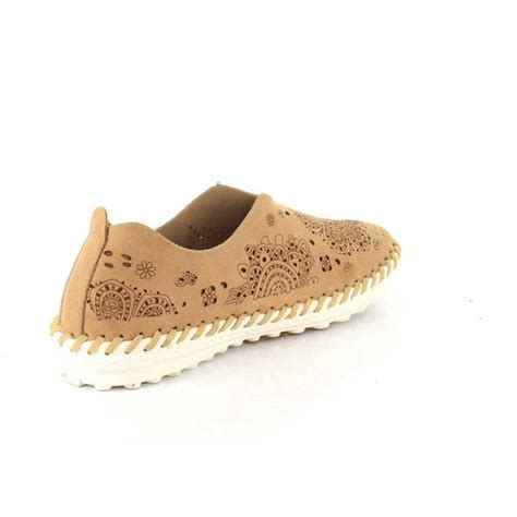 Women S Casual TWO Slip On Shoes Taupe Nude CT BZ JH
