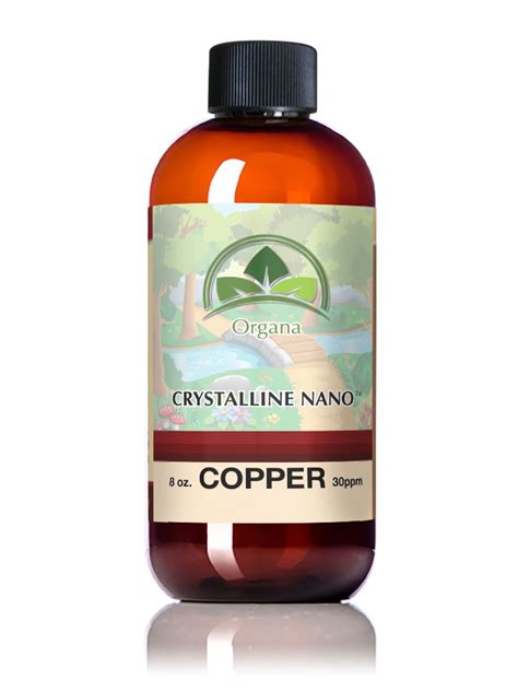 Organa Nano Colloidal Copper 30 PPM Of Colloidal Copper Colloidal