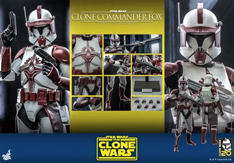 Hot Toys Star Wars The Clone Wars Commander Fox