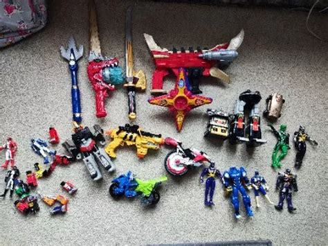 POWER RANGERS WEAPONS, vehicles, zord, figures & Megazord Bundle Job Lot £29.99 - PicClick UK