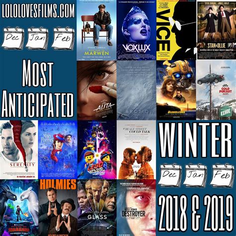 Most Anticipated Movies Of Winter 2018 2019 Lolo Loves Films