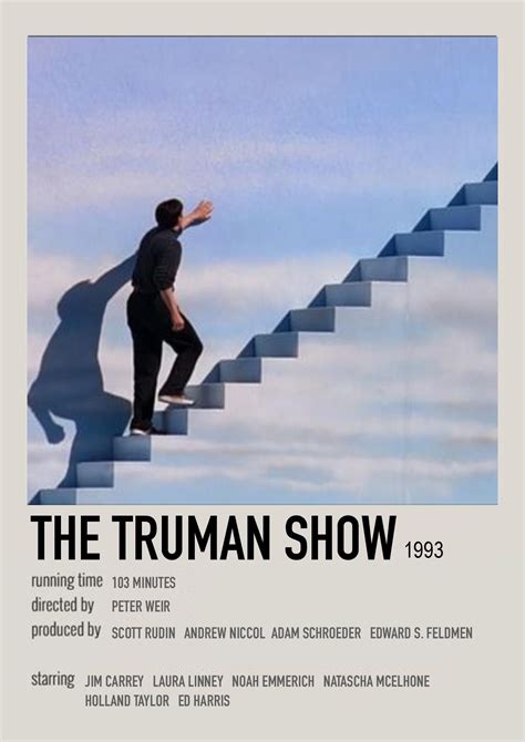 Truman Show Poster Minimalist Poster Store