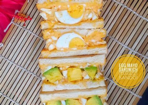 Resep Egg Mayo Sandwich Tamago Sando oleh Yerda Fahrana 예르다 파흐라나