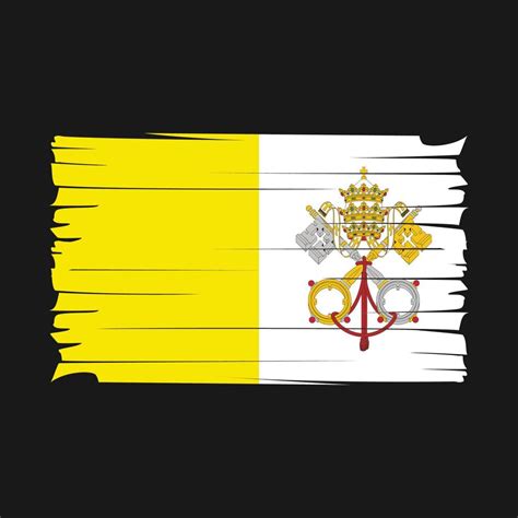 Vatican Flag Vector 20166932 Vector Art at Vecteezy