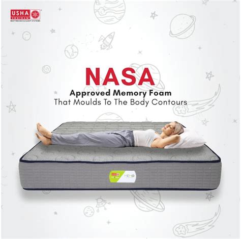 nasa approved memory foam mattress  ultimate comfort