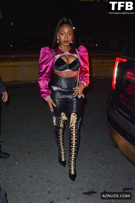Normani Sexy Seen Flaunting Her Tits At The Standard Hotel Met Gala After Party In New York City