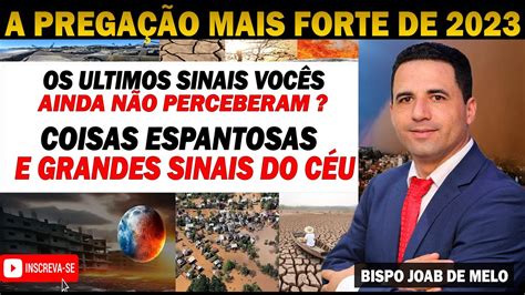 PREGAÇÃO IMPACTANTECOISAS ESPANTOSAS E GRANDES SINAIS DO CÉUESSA