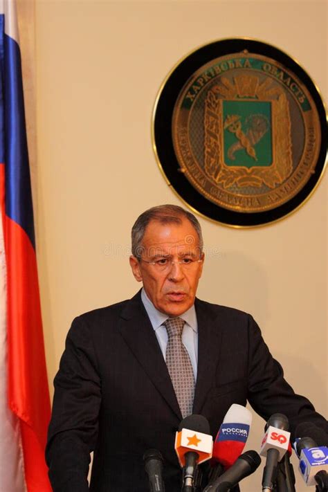 Sergei Lavrov editorial stock photo. Image of negotiation - 11454478