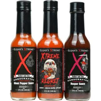 World S Hottest Hot Sauce Gift Set Elijah S Xtreme Award Winning Hot Sauce Variety Pack