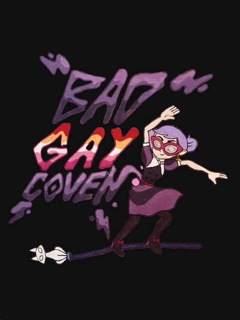 Bad Girl Coven Gay Amity Blight From The Owl Hopuse Version LGBTQ Lesbian Pride Flag 1 THO