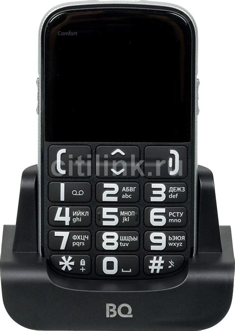 Отзывы на Сотовый телефон BQ Comfort 2441, черный/серебристый(Б/У) в ...
