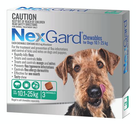 Nexgard Flea and Tick for Medium Dogs - PetO