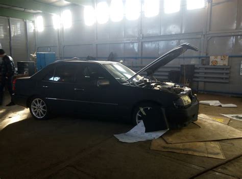 Винил переднего бампера — Mercedes-Benz C-class (W202), 1,8 л, 1995 ...