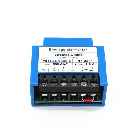 Stromag GmbH EGV 500-5 Einweggleichrichter EGV500-5 500VAC 1,8A ...