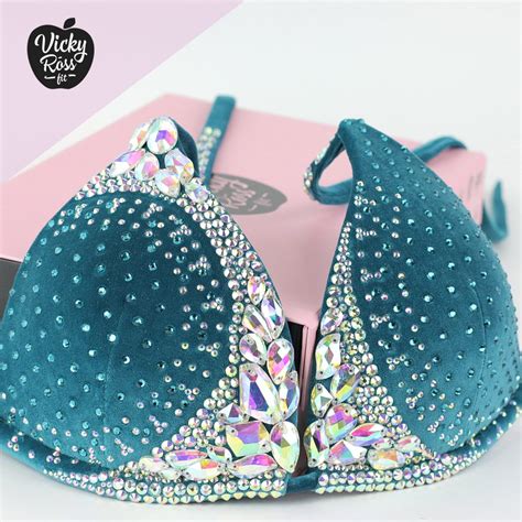 Turquoise Designer Bikini Vicky Ross Signature Collection Vicky Ross Fit