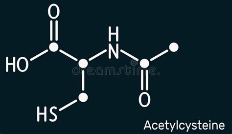 N Acetylcysteine Stock Illustrations 21 N Acetylcysteine Stock