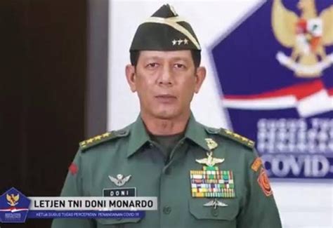 Letjen Doni Monardo Meninggal Dunia Ini Kiprah Sang Jenderal Berdarah