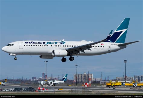 Aircraft Photo Of C Gndg Boeing Ct Westjet Airhistory Net