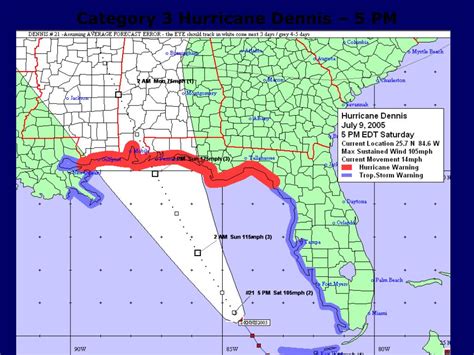 Ppt Hurricane Dennis Powerpoint Presentation Free Download Id3526291