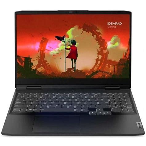 Игровой ноутбук Lenovo IdeaPad Gaming 3 16IAH7 (82SA00FARK), черный ...