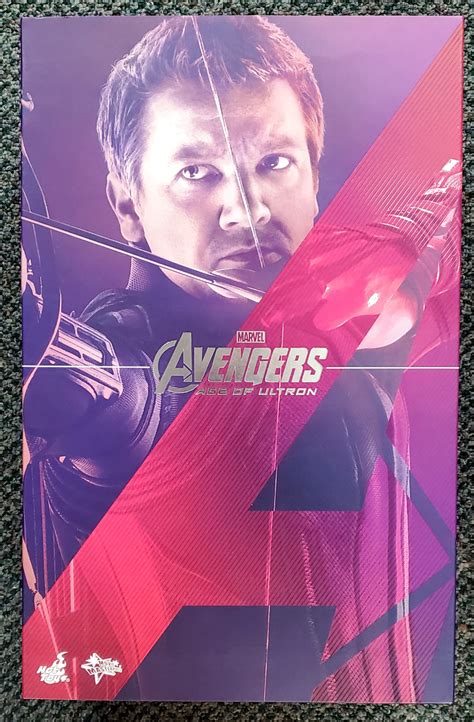 Hot Toys Avengers 2 Age Of Ultron Hawkeye 1 6 Scale Figure The Toys Time Forgot