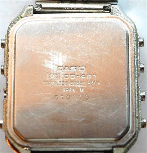 Casio - CD-401 - - Montre - Casio CD401 - Casio.ledudu.com ...