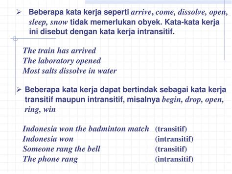 Contoh Kalimat Intransitif Dan Transitif Kabarmedia Github Io