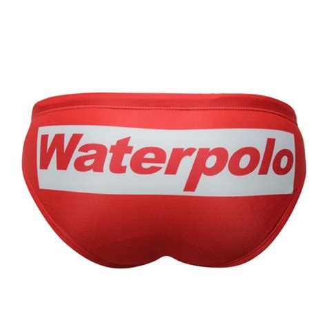 Suit Mts Red Waterpolo Swimwear Swim Briefs For Swimmers Water Polo