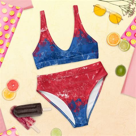 Our Volleybragswag Tie Dye High Waisted Bikini Collection Spring 2021