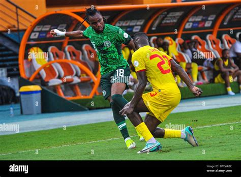 ABIDJAN COTE D IVOiRE FEBRUARY 2 Ademola Lookman Of Nigeria During