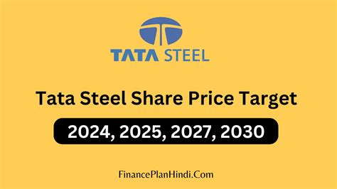 Tata Steel Share Price Target 2024 2025 2027 2030 टट सटल शयर