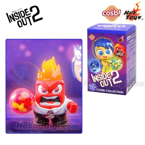Hot Toys Cosbi Bobble Head Collection CBX Disney Inside Out Series Anger HobbyDigi