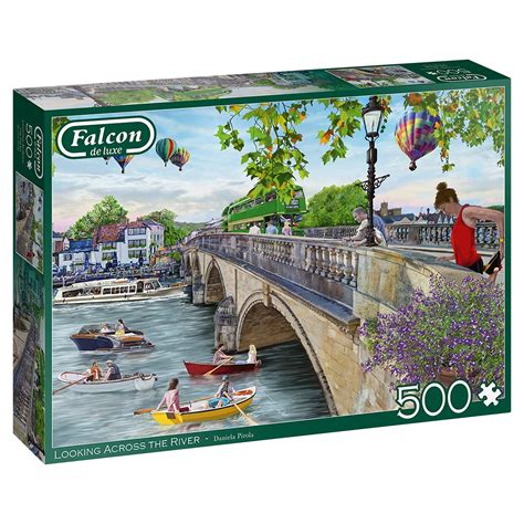 Buy Jumbo Falcon De Luxe Looking Across The River Jigsaw Puzzles