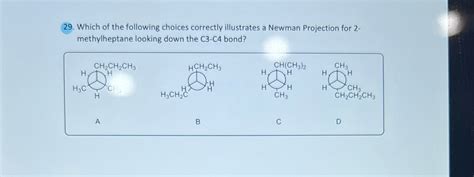 Solved Which Of The Following Choices Correctly Illustrates Chegg