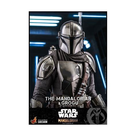 Figura De Acci N Cm Star Wars El Mandaloriano Con Grogu Baby Yoda Hot Toys El Corte Ingl S