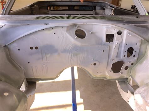 Upgrading 69 B Body Firewall For A 64 Hemi For B Bodies Only Classic