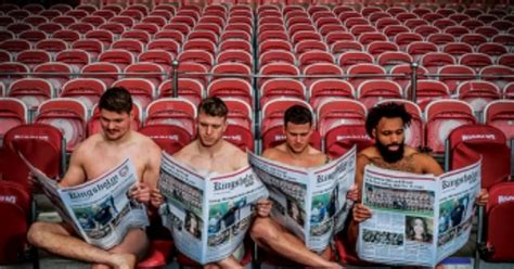 Gloucester Rugby Players Naked Calendar Amidst Six Nation Championships Gloucestershire Live